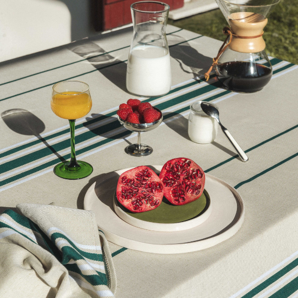 table corda vert bouteille artiga